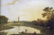 Richard  Wilson View towards the Pagoda and Bridge oil painting picture wholesale